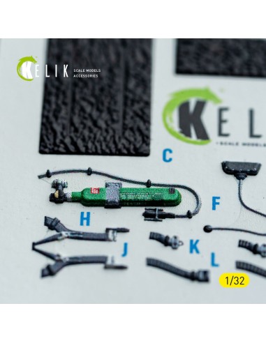 F-15C (early) - interior 3D decals for Tamiya kit 