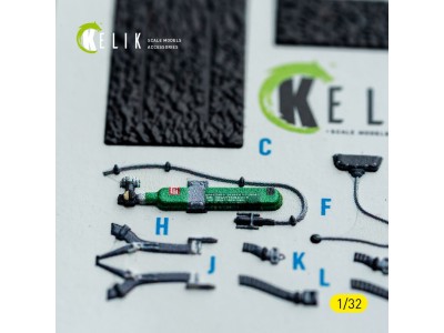F-15C (early) - interior 3D decals for Tamiya kit 