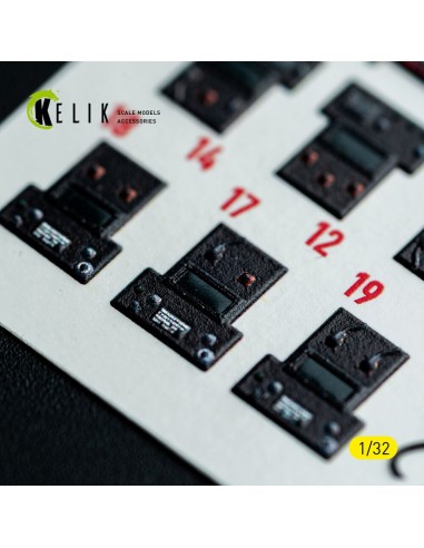 F-15C MSIP II- interior 3D decals for Tamiya kit 