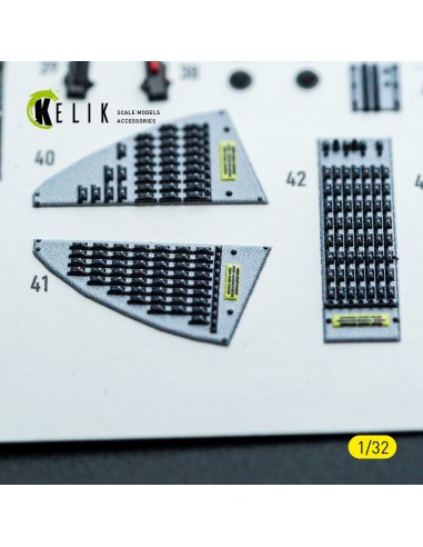 F-14A - interior 3D decals for Tamiya kit 