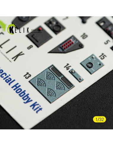 MS-406C-1 - interior 3D decals for Special Hobby kit 