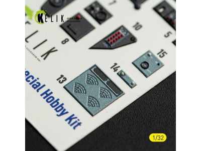 MS-406C-1 - interior 3D decals for Special Hobby kit 