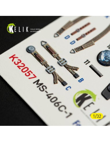 MS-406C-1 - interior 3D decals for Special Hobby kit 
