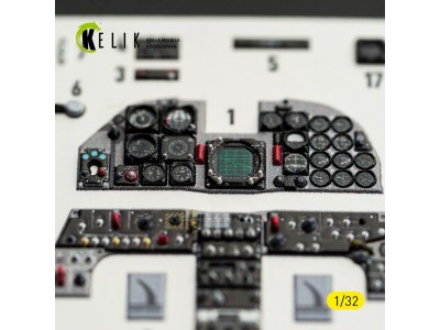 RF-5E - interior 3D decals for Kitty Hawk/Zimi models kit 