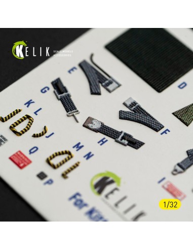 F-5F - interior 3D decals for Kitty Hawk/Zimi models kit 