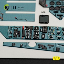 SU-27UB Flanker C - interior 3D decals for Trumpeter kit  2