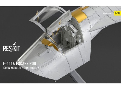 F-111A Escape Pod (Crew Module) resin model kit 
