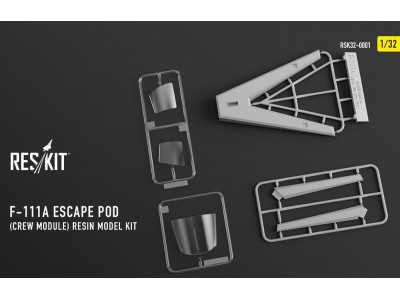 F-111A Escape Pod (Crew Module) resin model kit 