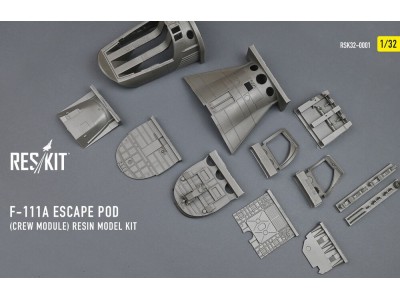 F-111A Escape Pod (Crew Module) resin model kit 