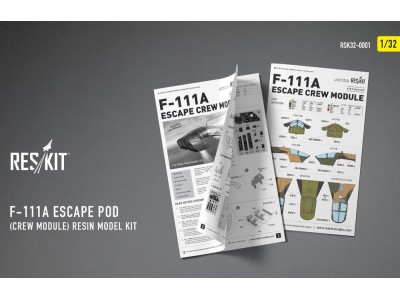 F-111A Escape Pod (Crew Module) resin model kit 