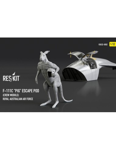 F-111? Pig Escape Pod (Crew Module) Royal Australian Air Force - resin model kit 