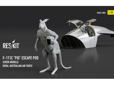 F-111? Pig Escape Pod (Crew Module) Royal Australian Air Force - resin model kit 