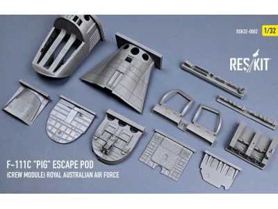 F-111? Pig Escape Pod (Crew Module) Royal Australian Air Force - resin model kit 
