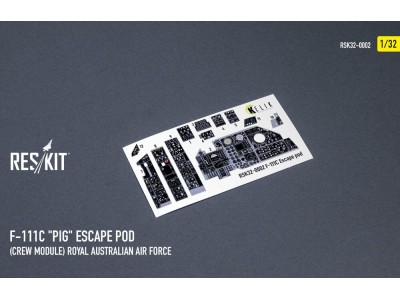 F-111? Pig Escape Pod (Crew Module) Royal Australian Air Force - resin model kit 