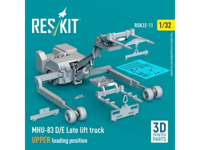 MHU-83 D/E Late lift truck UPPER loading position (3D Printed model kit) 