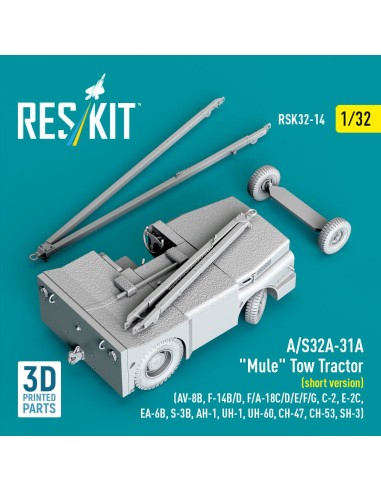 A/S32A-31A Mule Tow Tractor (short version) (AV-8B, F-14B/D, F/A-18C/D/E/F/G, C-2, E-2?, EA-6B, S-3B, AH-1, UH-1, UH-60, CH-47, 