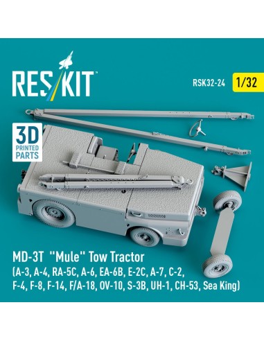 MD-3T Mule Tow Tractor (A-3, A-4, RA-5C, A-6, EA-6B, E-2C, A-7, C-2, F-4, F-8, F-14, F/A-18, OV-10, S-3B, UH-1, CH-53, Sea King)