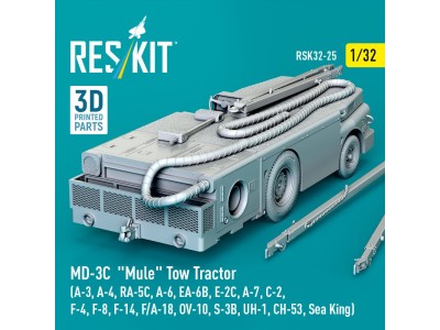 MD-3? Mule Tow Tractor (A-3, A-4, RA-5C, A-6, EA-6B, E-2C, A-7, C-2, F-4, F-8, F-14, F/A-18, OV-10, S-3B, UH-1, CH-53, Sea King)
