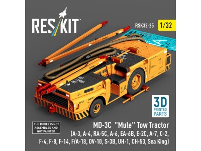 MD-3? Mule Tow Tractor (A-3, A-4, RA-5C, A-6, EA-6B, E-2C, A-7, C-2, F-4, F-8, F-14, F/A-18, OV-10, S-3B, UH-1, CH-53, Sea King)