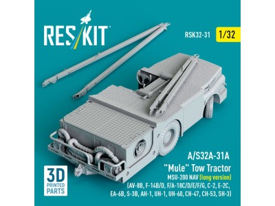 A/S32A-31A Mule Tow Tractor MSU-200 NAV (long version) (AV-8B, F-14B/D, F/A-18C/D/E/F/G, C-2, E-2?, EA-6B, S-3B, AH-1, UH-1, UH-