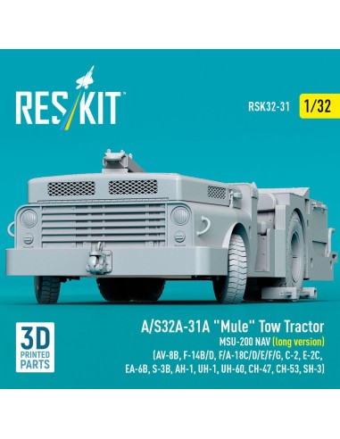 A/S32A-31A Mule Tow Tractor MSU-200 NAV (long version) (AV-8B, F-14B/D, F/A-18C/D/E/F/G, C-2, E-2?, EA-6B, S-3B, AH-1, UH-1, UH-