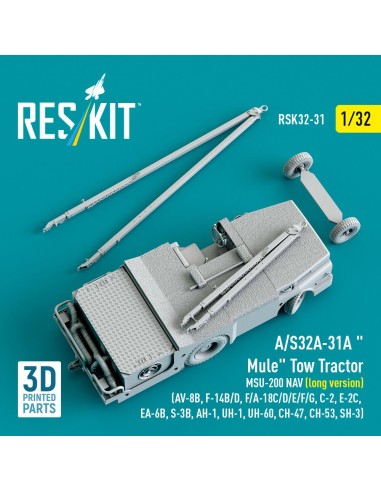 A/S32A-31A Mule Tow Tractor MSU-200 NAV (long version) (AV-8B, F-14B/D, F/A-18C/D/E/F/G, C-2, E-2?, EA-6B, S-3B, AH-1, UH-1, UH-
