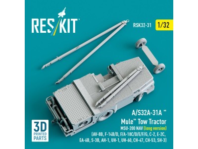 A/S32A-31A Mule Tow Tractor MSU-200 NAV (long version) (AV-8B, F-14B/D, F/A-18C/D/E/F/G, C-2, E-2?, EA-6B, S-3B, AH-1, UH-1, UH-