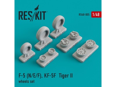 F-5 (N,E,F) KF-5F Tiger II wheels set 