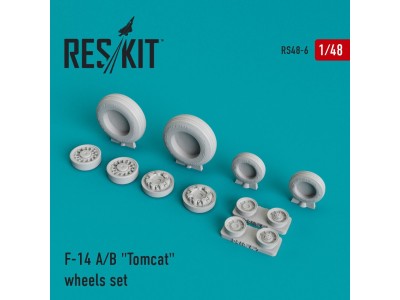 F-14 (A,B) Tomcat (weighted) wheels set 