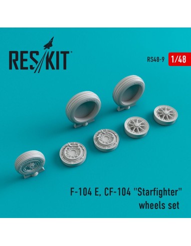 F-104E/CF-104 Starfighter wheels set 