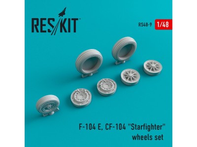 F-104E/CF-104 Starfighter wheels set 