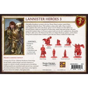 Lannister Heroes 3: A song of Ice and Fire (French and English)
