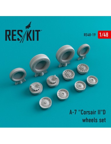 A-7D Corsair II (weighted) wheels set 