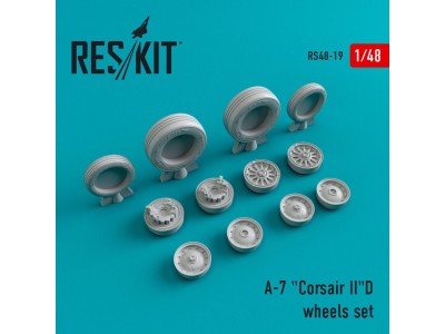 A-7D Corsair II (weighted) wheels set 