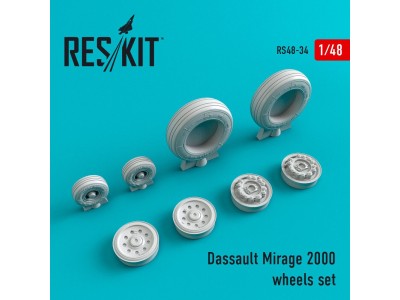Mirage 2000 (weighted) wheels set 