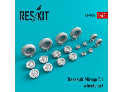 Mirage F.1 wheels set 