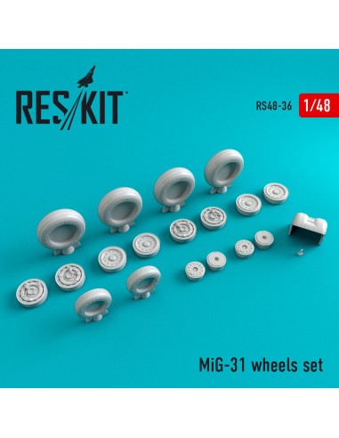 MiG-31 wheels set 
