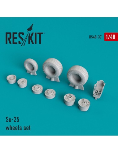 Su-25 wheels set 