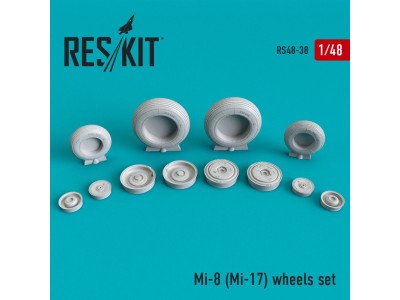 Mi-8/Mi-17 wheels set 