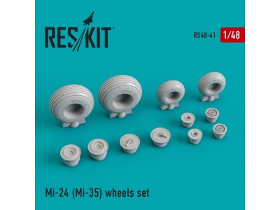 Mi-24/Mi-35 wheels set 