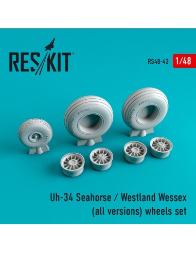 Uh-34 Seahorse/Westland Wessex (all versions) wheels set 