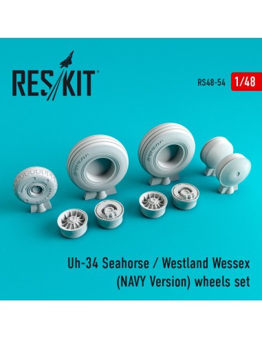Uh-34 Seahorse/Westland Wessex (NAVY Version) wheels set 