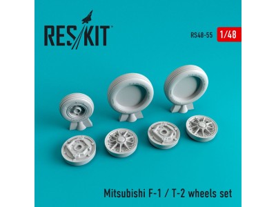 Mitsubishi F-1/T-2 wheels set 