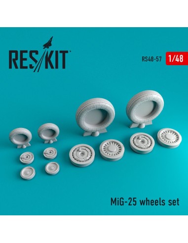 MiG-25 (weighted) wheels set 