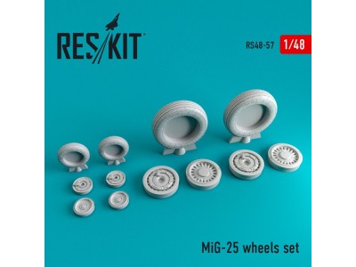 MiG-25 (weighted) wheels set 