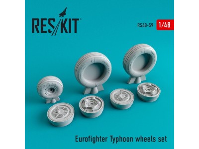Eurofighter Typhoon wheels set 