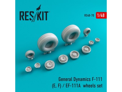 F-111 (E,F)/EF-111A wheels set (weighted) 