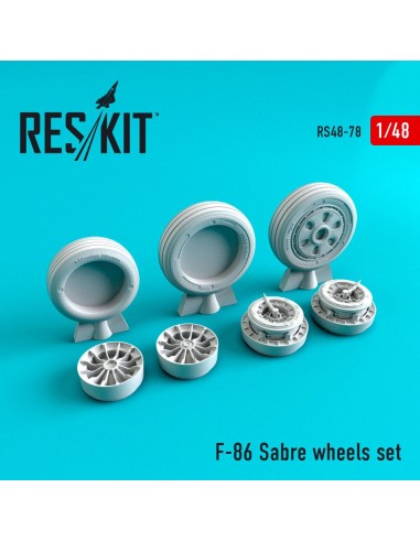F-86 Sabre wheels set 