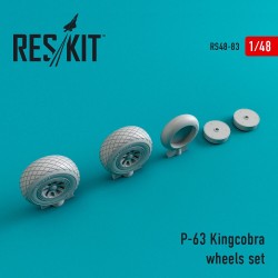 P-63 Kingcobra wheels set 