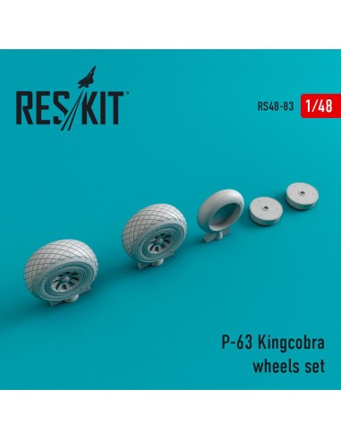 P-63 Kingcobra wheels set 